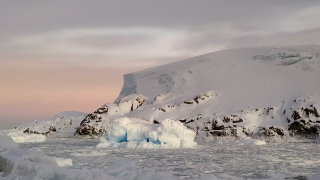 Льодовик о.Вінтер, весна (фото Анни Соіної)
